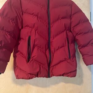 Zara Red and Black Jacket